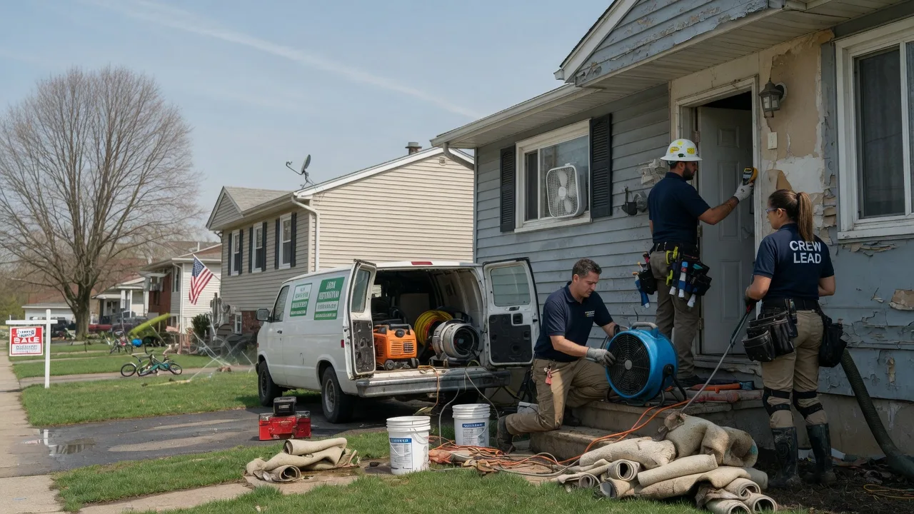 Flood Cleanup in Cuney, TX near me